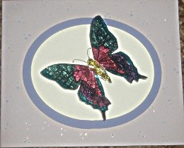 Foil Butterfly Cards