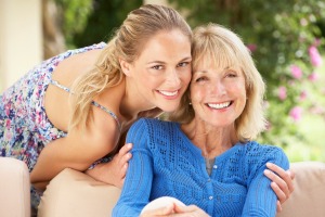 Woman and Her Adult Daughter