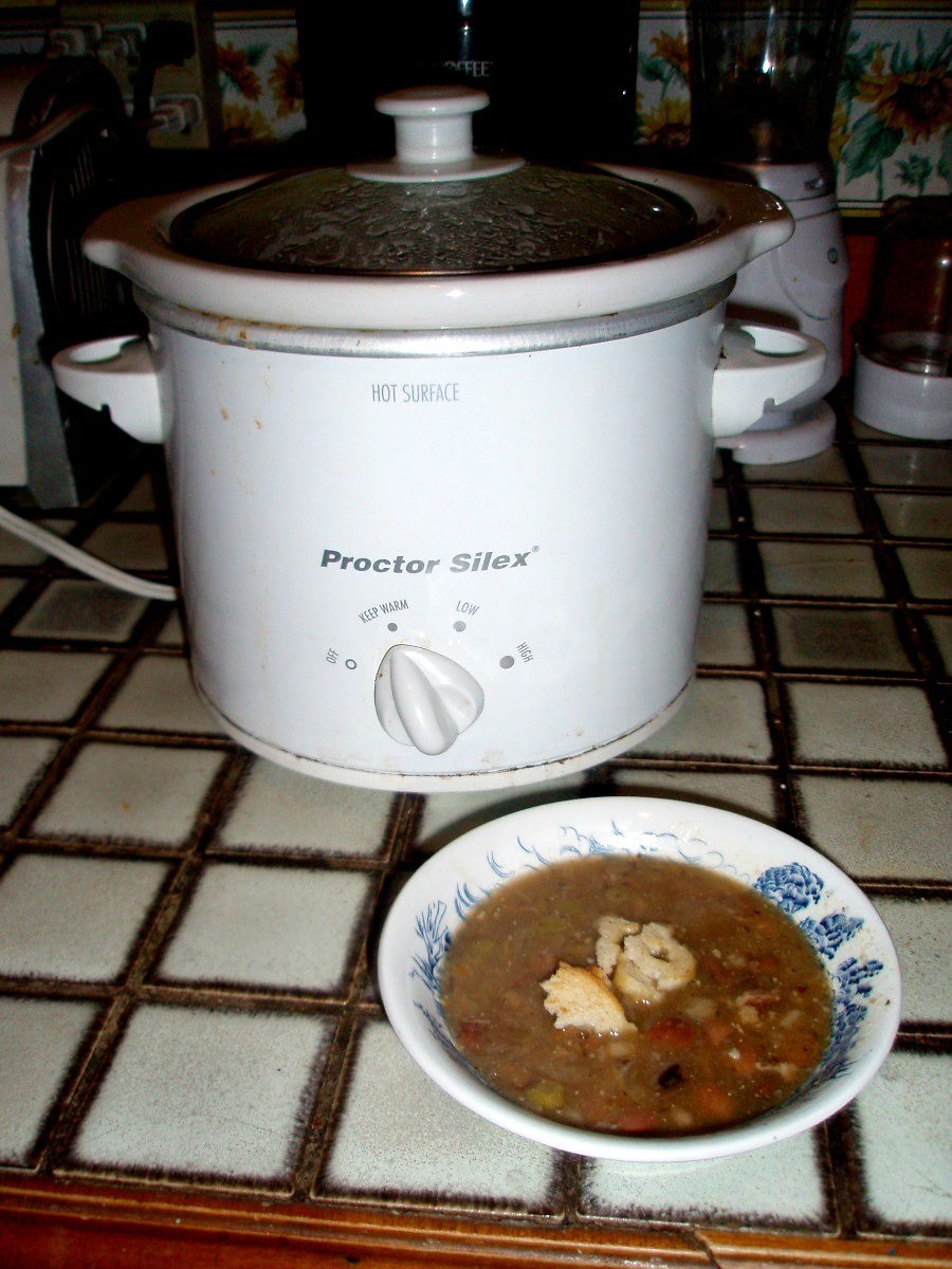 Yummy Crockpot Ham Soup | ThriftyFun