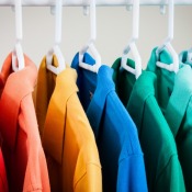 Organized Colorful Clothing
