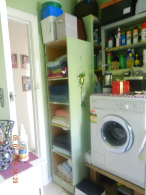 Photo of laundry area.