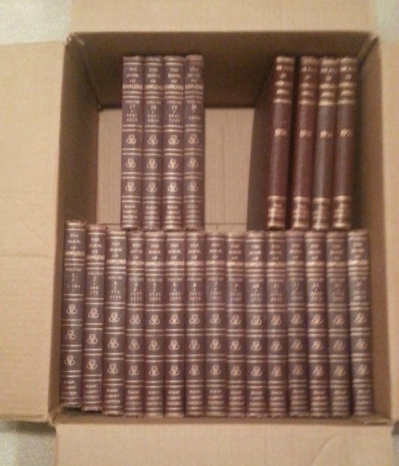 Volumes in a packing box.
