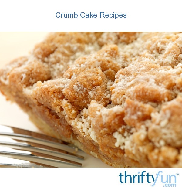 top heavy crumb cake recipe
