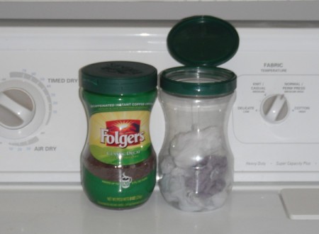 Dryer Lint Container