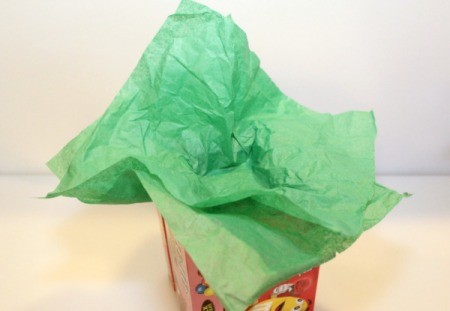 add tissue paper