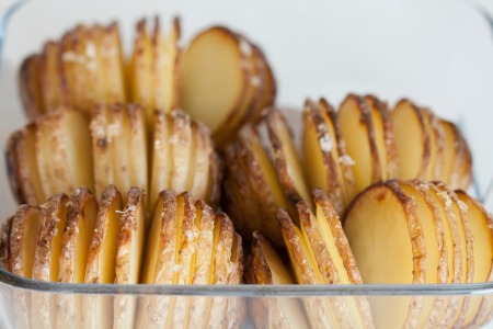 Hasselback Potatoes