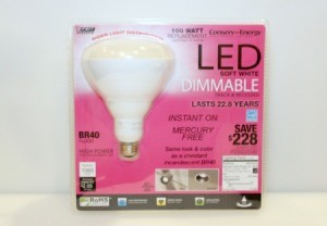 LED bulb in package