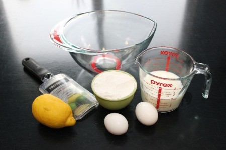 Making Crepes - Ingredients