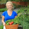 Woman in Her Vegetable Garden