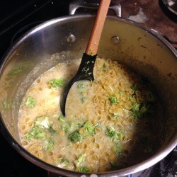 Broccoli Mac Soup