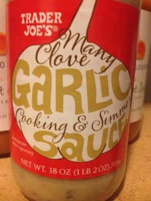 Trader Joe's Many Clove Garlic Cooking and Simmer Sauce