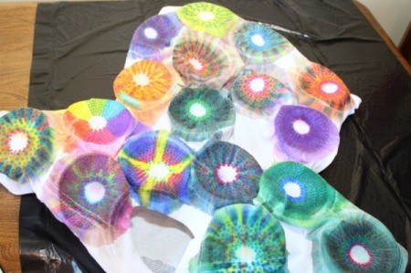 tie dye each area 4