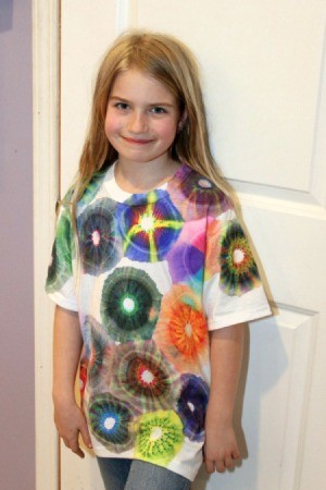 Sharpie Tie Dyed T-shirt