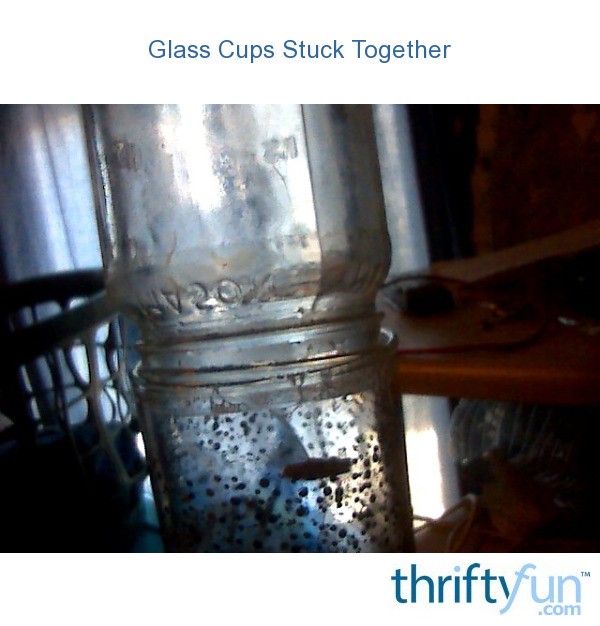 How To Get Two Stuck Glass Cups Apart at David Maclennan blog