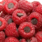 Chocolate Stuffed Raspberries