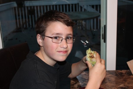 Ginger Beef Lettuce Wraps