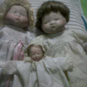 Three baby dolls.