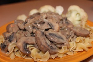 Homemade Beef Stroganoff