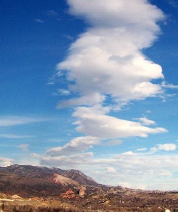 City Over View With Garden of the Gods