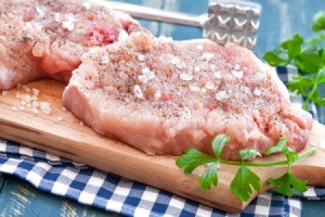 Raw Veal Chops