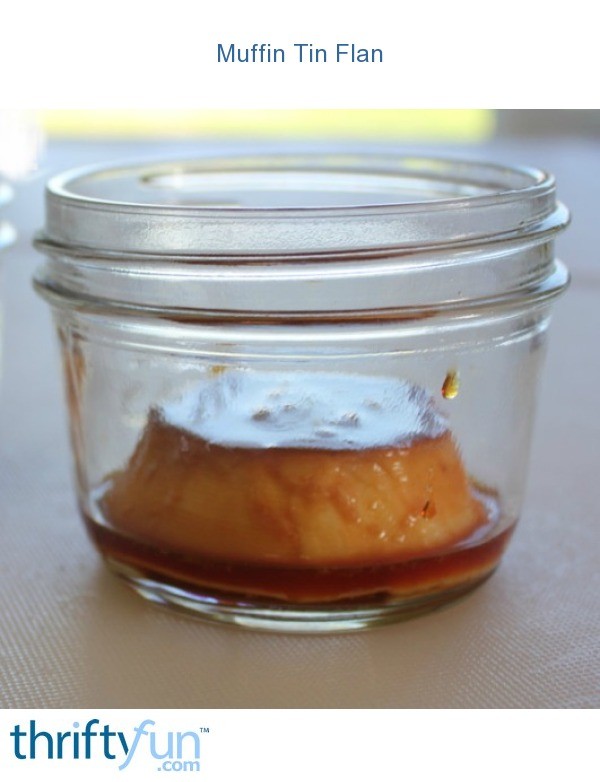 Muffin Tin Flan ThriftyFun