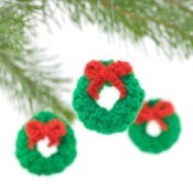 Crocheted Wreaths