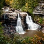 Black Water Falls in West Virginia