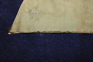 Example of underside of stitches.