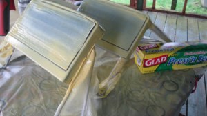 Masking Paint with Press and Seal