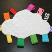 Rainbow Cloud Taggie