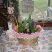 Easy Easter/Spring Centerpiece