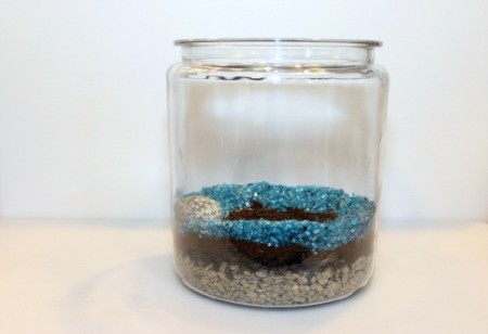 decorative glass layer