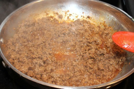 cook taco meat