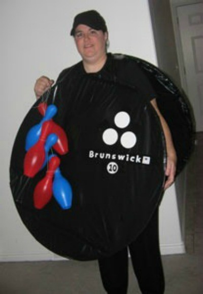 Bowling Ball and Pin Costume