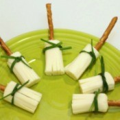 String Cheese Witch Brooms