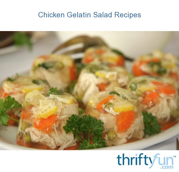 Chicken Gelatin Salad Recipes ThriftyFun