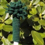Crocheted Broom Handle Duster