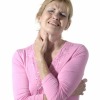 Woman suffering from Fibromyalgia.