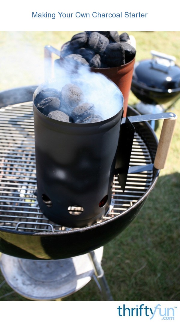 Making Your Own Charcoal Starter ThriftyFun