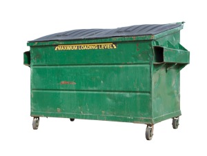 Green Dumpster