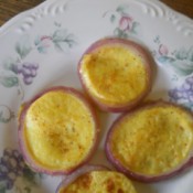 Scrambled Eggs in an Onion Ring