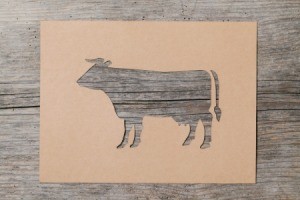 cow stencil