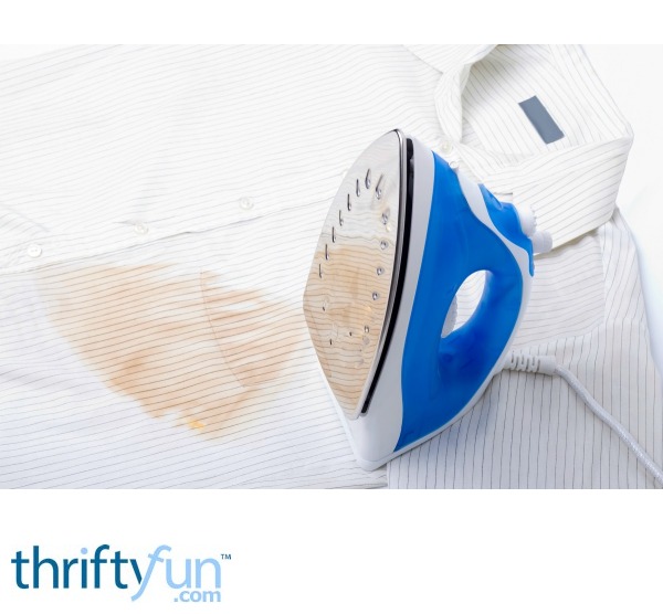 Removing Iron Burn Marks on Clothing ThriftyFun
