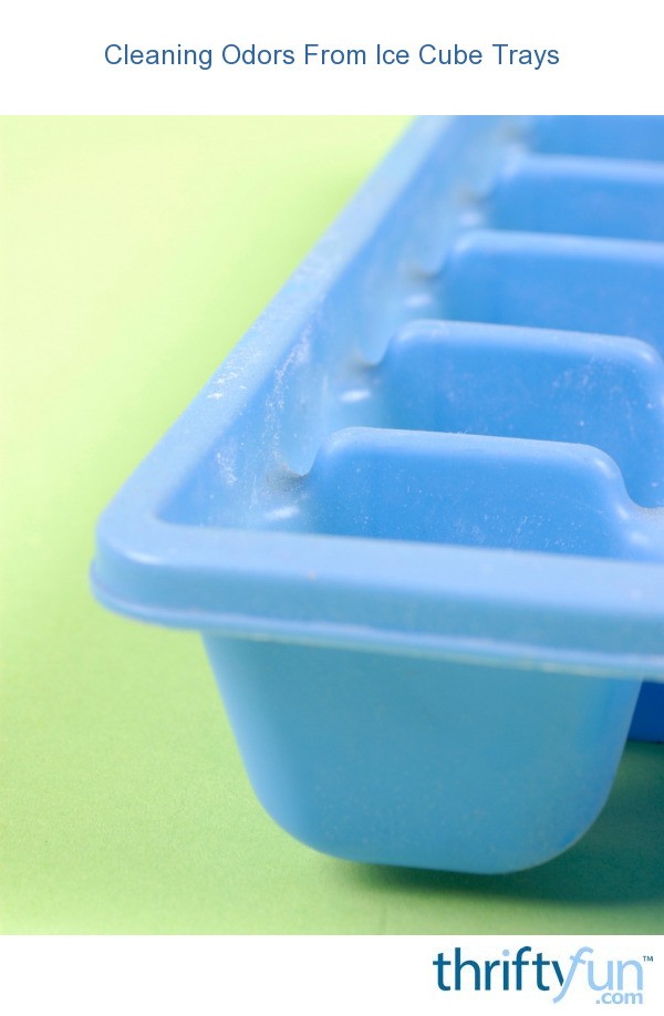 Cleaning Odors From Ice Cube Trays ThriftyFun