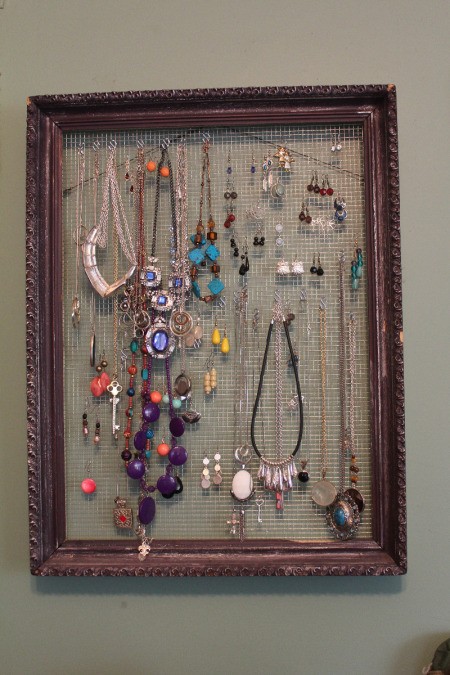 Recycled Jewelry Display