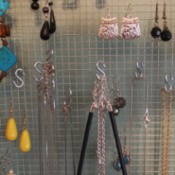 Recycled Jewelry Display