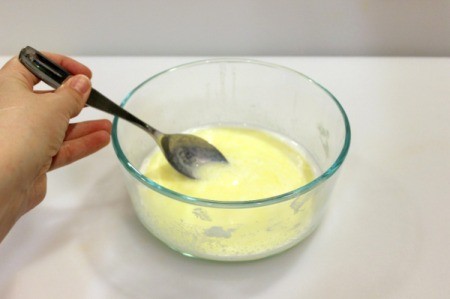 combine milk and butter