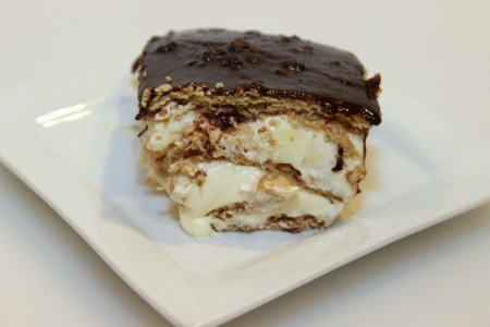 No-Bake Eclair Cake