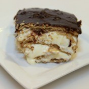 No-Bake Eclair Cake