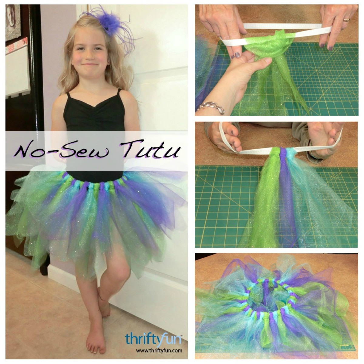 Making a No-Sew Tutu | ThriftyFun